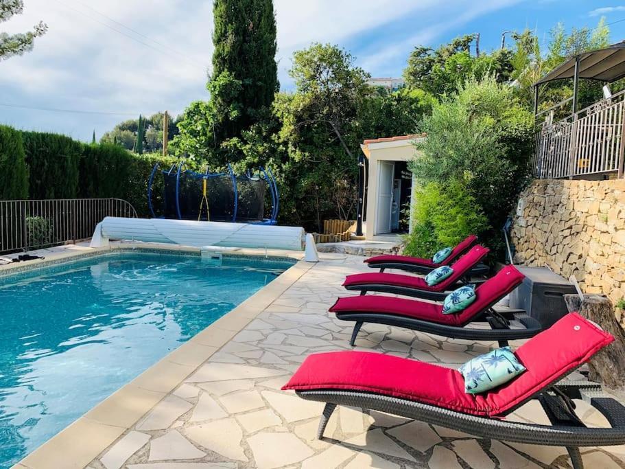 Dependance Neuve Entre Mer Et Nature, Climatisee Avec Vue Le Castellet  Exterior photo