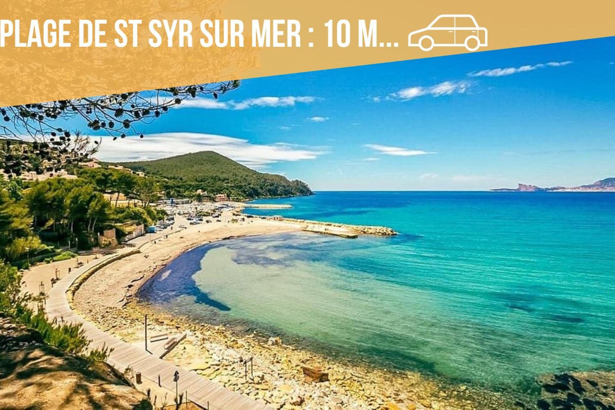 Dependance Neuve Entre Mer Et Nature, Climatisee Avec Vue Le Castellet  Exterior photo