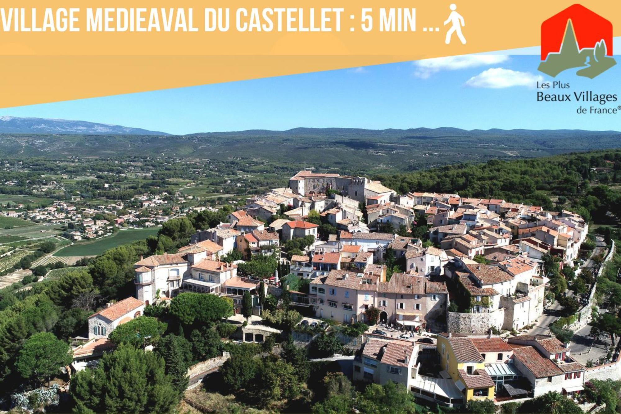 Dependance Neuve Entre Mer Et Nature, Climatisee Avec Vue Le Castellet  Exterior photo